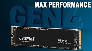 Crucial P3 Plus PCIe 40 NVMe M2 SSD Review [upl. by Enaffit]