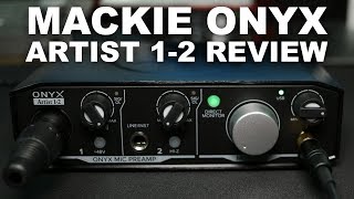 Mackie Onyx Artist 12 USB Audio Interface Review  Explained [upl. by Ablasor]