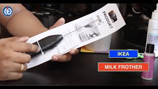 IKEA MILK FROTHER Review amp Battery Installation [upl. by Antonella]