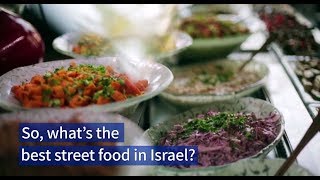 Whats the best street food in Israel [upl. by Tsepmet922]