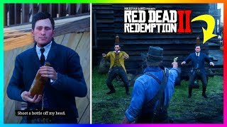 What Happens If You Shoot One Of The Brothers Instead Of The Bottle In Red Dead Redemption 2 RDR2 [upl. by Devondra]