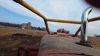 Allis Chalmers HD16 pushing dirt [upl. by Ardeha]