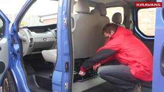 Kiravans Double Seat Swivel for Trafic Vivaro Primastar [upl. by Jammie]