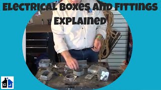 Electrical Boxes Fittings and Conduit Explained [upl. by Holey]