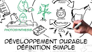 Développement durable définition simple amp scientifique [upl. by Cagle349]