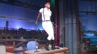 HD Janelle Monáe  quotDance Apocalypticquot 9913 David Letterman [upl. by Gayel]