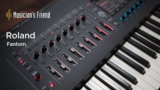 Roland Fantom SynthesizerWorkstation  Demo Overview and Features [upl. by Templeton]