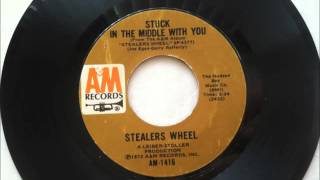 Stuck in The Middle With You  Stealers Wheel  1972 Vinyl 45RPM [upl. by Samal]