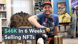 Making 46K In 6 Weeks Selling NFTs [upl. by Kriste]