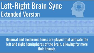 Hemi Sync Extended  Increase flowstate  Theta Binaural and Isochronic Beats  Frequency Tuning [upl. by Anelra]