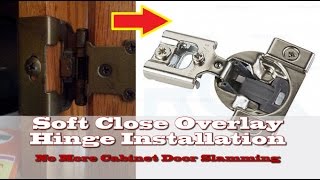 How to install concealed overlay hinges [upl. by Hairacaz]