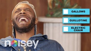 Rapper JPEGMAFIA Tells Us the Best Way to Wipe Out the UltraRich  Questionnaire of Life [upl. by Timofei]