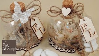 Tutorial Bomboniera Fai Da Te Matrimonio Shabby Chic  Il Dettaglio [upl. by Dilly891]