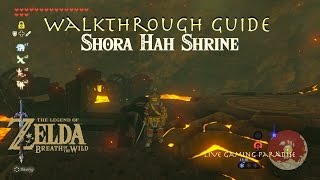 Breath of the Wild  Shora Hah Shrine Guide [upl. by Enimzzaj]