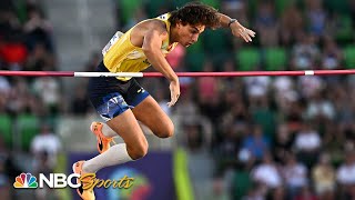 Louisianas Mondo Duplantis breaks WORLD RECORD in pole vault to cap off Worlds  NBC Sports [upl. by Roxi]