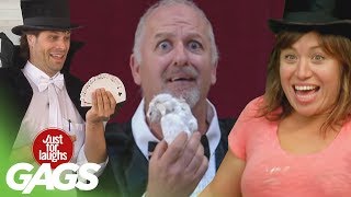 Best Magic Tricks Pranks  Best of Just for Laughs Gags [upl. by Collete3]