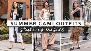 Styling Basics How to Style a Camisole  by Erin Elizabeth [upl. by Micheil]