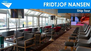 Fridtjof Nansen Ship Tour Hurtigruten [upl. by Nightingale938]