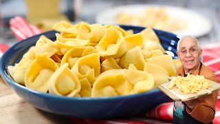 Homemade Tortellini Recipe [upl. by Anelra]