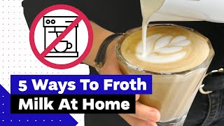 How To Froth Milk At Home Best Milk Frothers Review [upl. by Hsan]