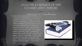 Myra Levines Nursing Theory Conservation Theory [upl. by Preciosa393]