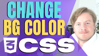 How to Change Background Color in CSS 2021 [upl. by Barber]