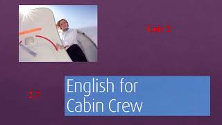 English for cabin crew [upl. by Beaudoin]