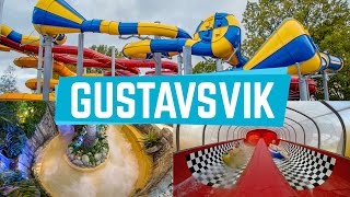 Awesome Water Slides at Lost City Gustavsvik Onride [upl. by Alegnave]