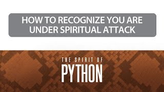 quotThe Spirit of Python How to Recognize You Are Under Spiritual Attackquot with Jentezen Franklin [upl. by Wieren]