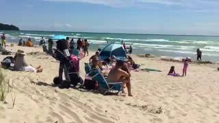 Sandbanks Provincial Park beach offgridtv [upl. by Allerym]