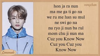 NCT U  Know Now Easy Lyrics [upl. by Annaej928]