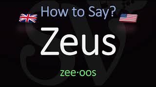 How to Pronounce Zeus CORRECTLY [upl. by Stets]