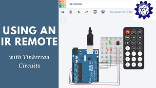 How to Use an IR Remote in Tinkercad [upl. by Yelserp267]