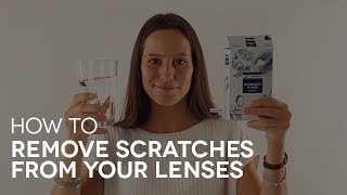 How to remove scratches from your lenses [upl. by Selrac]