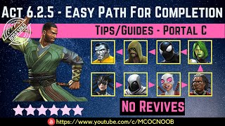 MCOC Act 625  Easy Path for Completion  TipsGuide  No Revives  Story quest [upl. by Anitsyrc84]