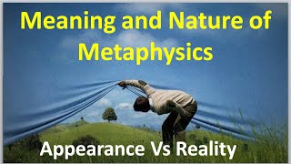 Meaning and Nature of Metaphysics  Philosophy Simplified [upl. by Anirbaz620]