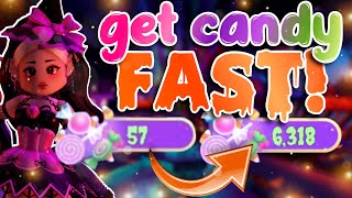 FASTEST WAYS TO GET CANDY Tips Tricks Methods EVERYTHING  Royale High Halloween 2022 [upl. by Weil650]