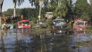 OffRoad Truck Mud Race and Super Swim  Antsumae [upl. by Shoshana160]