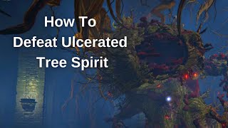 How To Defeat Ulcerated Tree Spirit  Elden Ring [upl. by Drofniw]