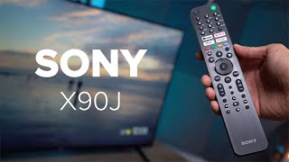 Sony Bravia X90J im Test Der beste TV seiner Klasse  deutsch [upl. by Nnael]