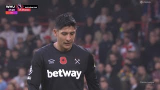 EDSON ALVAREZ RED CARD ♦️Nottingham Forest vs West Ham10 All Goals and Extended Highlights [upl. by Gerbold]