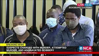 Senzo Meyiwa murder suspects make first court appearance [upl. by Schuyler]