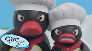 Pingu The Angry Chef Pingu  Pingu in the City  Cartoons for Kids [upl. by Ohploda612]