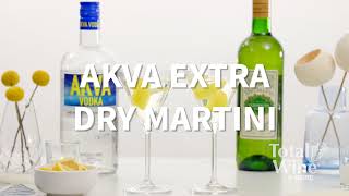 Extra Dry Martini Cocktail Recipe [upl. by Vance]