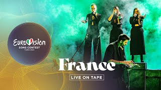 Alvan amp Ahez  Fulenn  France 🇫🇷  Live On Tape  Eurovision 2022 [upl. by Aynekat]