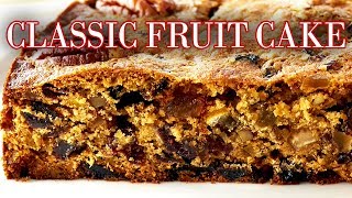 Professional Baker Teaches You How To Make FRUIT CAKE [upl. by Dulcle385]