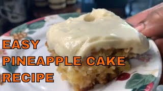 Speedy Pineapple Cake Recipe Paula Deen [upl. by Langille]