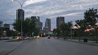 Winnipeg Manitoba Canada Downtown [upl. by Halil]