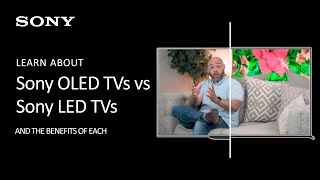 Sony  Learn About The Differences Between BRAVIA XR OLED and LED TVs [upl. by Bellina]