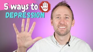 5 Tips To STOP depression [upl. by Nickola]